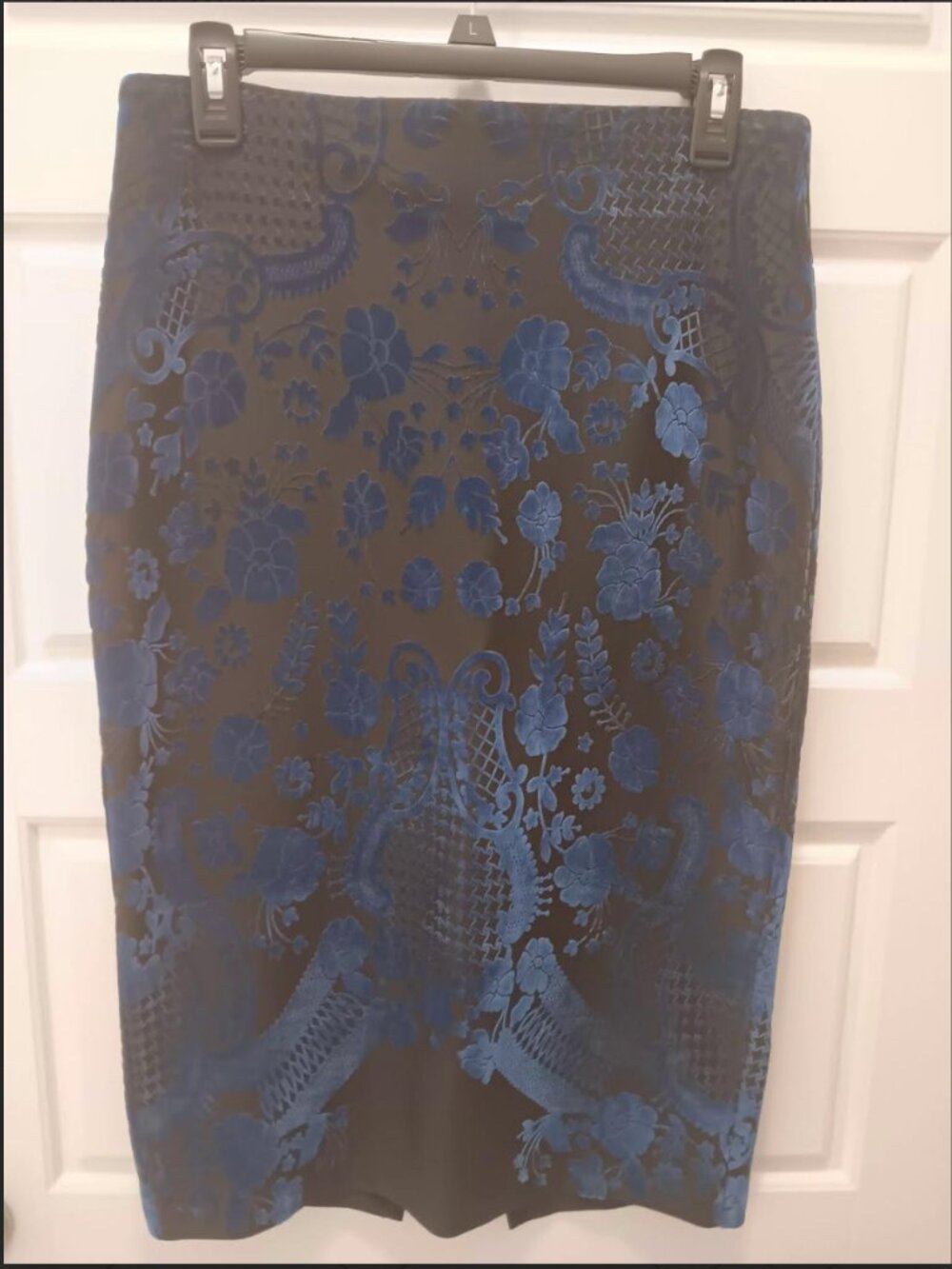 Black & Blue Skirt